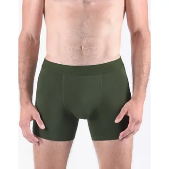 Pánské spodní prádlo Pánské boxerky s delší nohavičkou GINO 74160P modrá XL/XXL