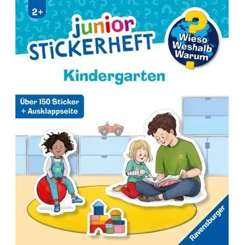 První čtění Wieso? Weshalb? Warum? junior Stickerheft - Kindergarten - Mönch, Rebecca