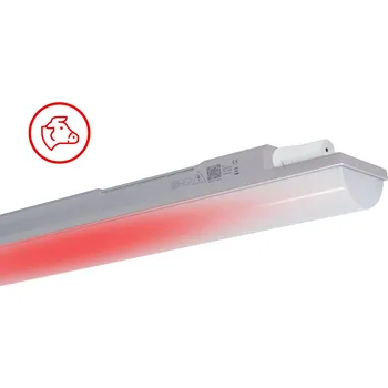 Průmyslové svítidlo TREVOS INNOVA 1.4ft ABS 6400/840 RED 2x5P 107008