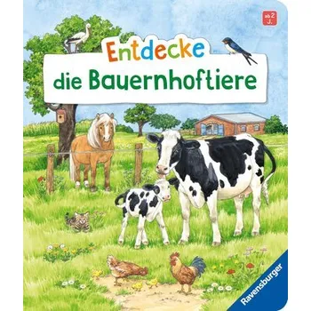 První čtění Entdecke die Bauernhoftiere - Zorell, Bea