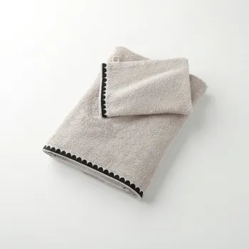 Ručník Blancheporte Kolekce koupelnového froté zn. Colombine® písková ručník 50x100 cm+žínka