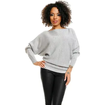 Dámský svetr Svetr s netopýřími rukávy model 84282 PeeKaBoo universal
