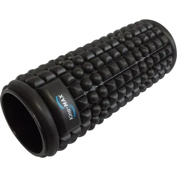 Kine-Max Professional Massage Foam Roller 14 x 33 cm, Black