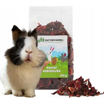 Krmivo pro hlodavce Factoryherbs pamlsky bylinky 0,1 kg křeček, osmák degu, králíky, myši, pískomily, potkany, činčily, morče