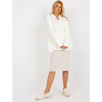 Dámský svetr Dámský svetr LC SW 2261 .00P ecru - FPrice jedna velikost