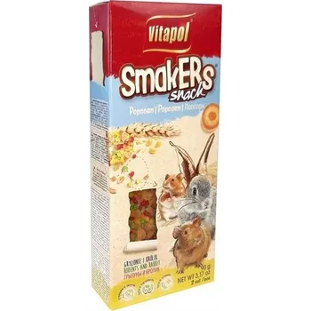 Krmivo pro hlodavce VITAPOL SMAKERS TYČINKA PRO HLODAVCE A KRÁLÍKY - POPCORN 2 KS
