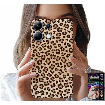 Pouzdro na mobilní telefon POUZDRO PRO XIAOMI NOTE 13 PRO 5G - S LEOPARDÍM VZOREM ZADNÍ KRYT MÓDNÍ, ŽENSKÉ