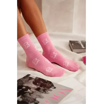 DÁMSKÉ PONOŽKY PUPPIES 0200.155 Růžová 37-41