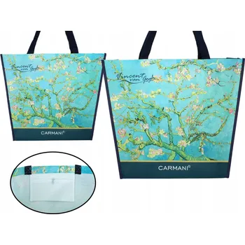 Carmani nákupní taška plast bez vzoru