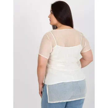 Dámská košile Halenka LK BZ 506238.40P světle béžová 44