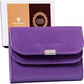 Peněženka PETERSON malá dámská peněženka z pravé kůže s RFID