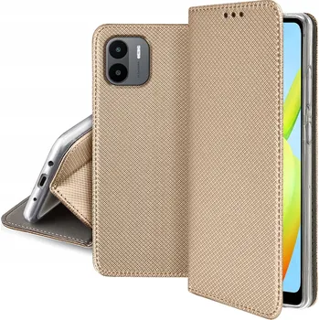 Pouzdro na mobilní telefon Flipové pouzdro pro Xiaomi Redmi A1, zlaté pouzdro na telefon