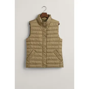 Dámská vesta VESTA GANT LIGHT DOWN VEST DRIED CLAY