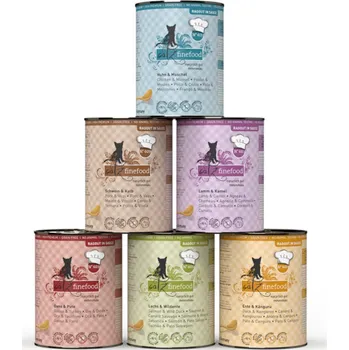 Krmivo pro kočku 24x380g catz finefood Ragout - míchané balení (5 druhů)