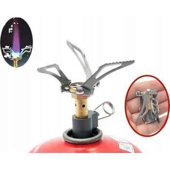 Turistický vařič Ultralehký venkovní vařič, přenosný skládací vařič, titanový hořák