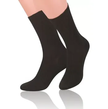 Pánské ponožky Pánské ponožky 018 brown - Steven Hnědá 35/38
