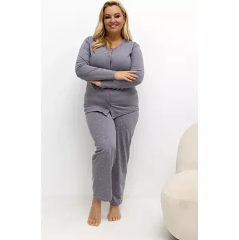 Pánské pyžamo Pohodlná pyžama pro plnoštíhlé model 221198 Forever Pink 2XL