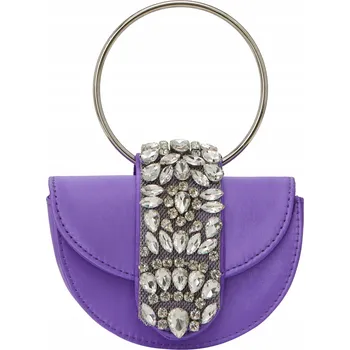 Kabelka Dámská elegantní kabelka NAEMI - fialová, UNIVERZÁLNÍ VELIKOST