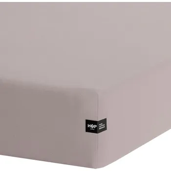 Prostěradlo Prostěradlo s gumou bavlna 140x200 Starorůžová