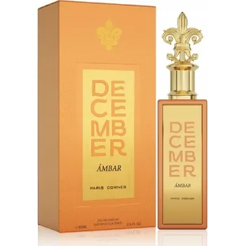 Nestandardní parfém PARIS CORNER DECEMBER AMBAR 100ML PARFÉMOVANÁ VODA UNISEX PRO ŽENY I MUŽE
