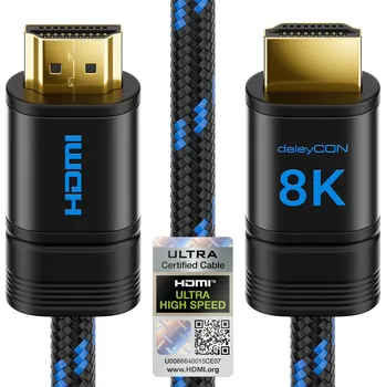 Video kabel Kabel HDMI - HDMI 4 m deleyCON MK4072