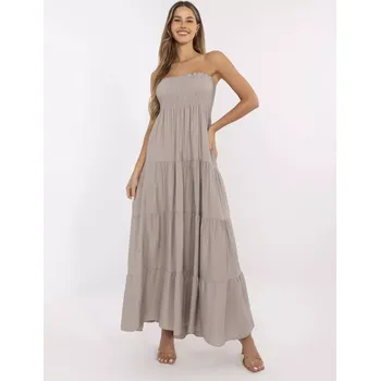 Dámské šaty Šaty MI SK A2596.97 tmavě lila jedna velikost