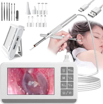 1920P HD ČISTIČ UŠÍ SMART OTOSKOP KAMERA SE 6 LED DIODAMI