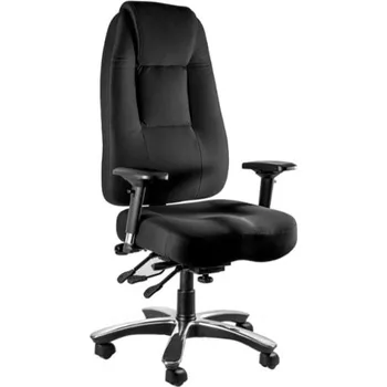 Křeslo Pohodlné křeslo do kanceláře nebo pracovny Commander - Unique černá 75x122 cm