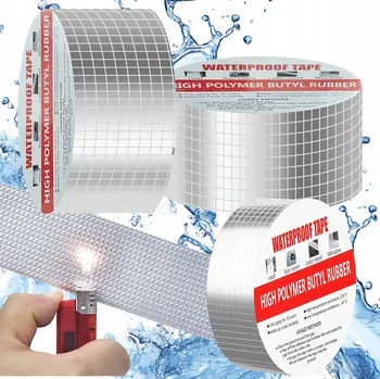 Lepicí páska Silná butylová lepicí páska voděodolná těsnicí opravná 5 cm x 5 m
