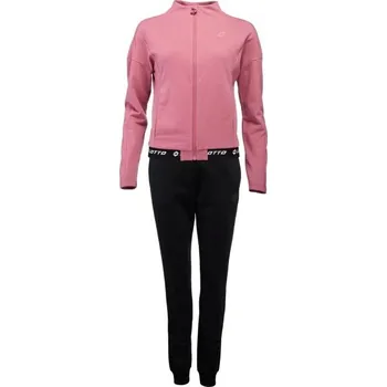 Dámská tepláková souprava Lotto MIRRA L Černá, Růžová, Bílá