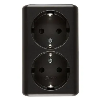 Elektrická zásuvka Elektrická Zásuvka Kontakt-simon šedá