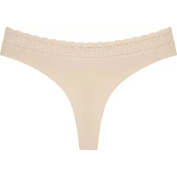 Kalhotky Dámská tanga Feel of Modal String - YELLOW - sv. béžová 6720 - TRIUMPH YELLOW XS