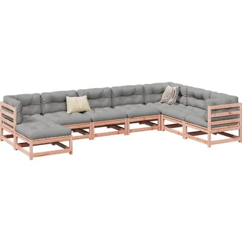 Zahradní lavice zahrada-XL 8dílná zahradní sedací souprava masivní dřevo douglasky 3299576