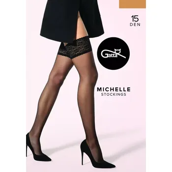 Dámské punčochy Dámské punčochy Michelle 01 - GATTA zlatý 5-6