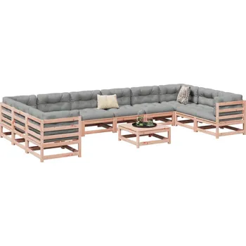 Zahradní lavice zahrada-XL 11dílná zahradní sedací souprava masivní dřevo douglasky 3299646