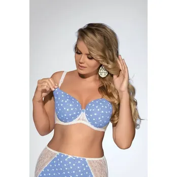 Těhotenská podprsenka Kojící a těhotenská podprsenka 1418 light blue - AVA světle modrá 80/B