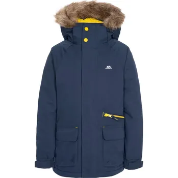 Chlapecká bunda TRESPASS Dětská vyhřívaná bunda s kapucí 7 LET MODRÁ