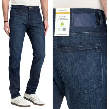 Pánské džíny Tom Tailor Josh Pánské džíny střihu Regular, rovné nohavice, velikost 32/32