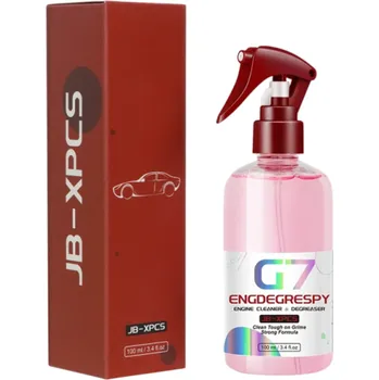 Čistič motorového prostoru 100 ml Přípravek pro údržbu motoru automobilu Odstraňování nečistot mastnoty a usazenin