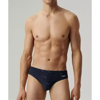 Slipy Plavkové kalhotky Atlantic KMT-339 L-2XL černá-grafitová XXL