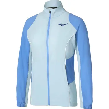 Dámská větrovka Dámská sportovní bunda Mizuno Frontier Shadow Jacket / Ice Water Velikost: M