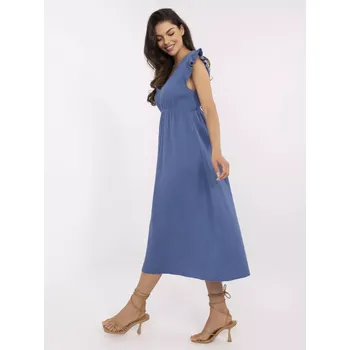 Dámské šaty Šaty MI SK 122126.77 tmavě modré jedna velikost