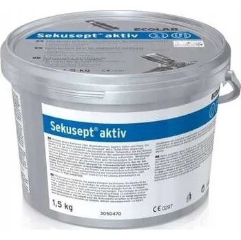 Dezinfekce Ecolab Sekusept Aktiv prášek pro dezinfekci nástrojů a povrchů 1.5 kg