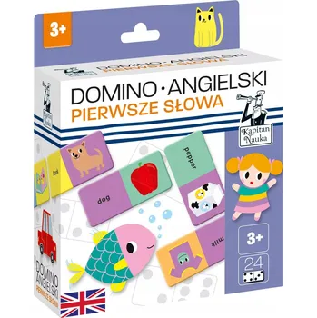 Desková hra Edgard Kapitan Nauka Domino Angličtina První slova