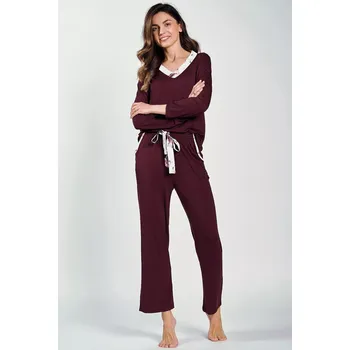 Pánské pyžamo Taro Indy 3221 Viskóza dlouhá/r S-XL Z24/25 dámské pyžamo lilek L