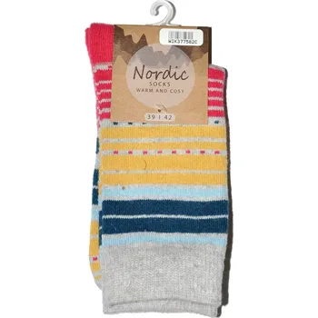 Pánské ponožky Ponožky WiK 37758 Nordic Warm And Cosy 35-42 světle béžová 35-38