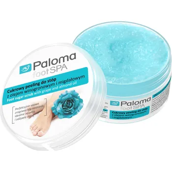 Tělový peeling Cukrový peeling na nohy Paloma Foot Spa s hroznovým a mandlovým olejem