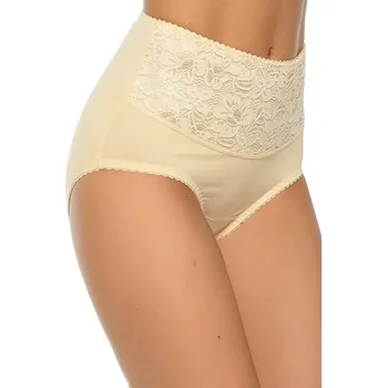 Stahovací kalhotky Dámské stahovací kalhotky Ala super beige - MITEX Béžová 6XL