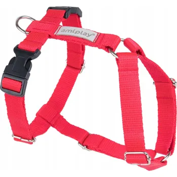 Postroj pro psa Amiplay Nastavitelné postroje Guard Samba M Červené