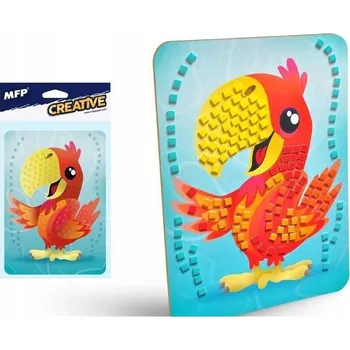 kreativní sada Kreativní sada KLASICKÁ MOZAIKA Papoušek Kreativní Mozaiky Pro DĚTI